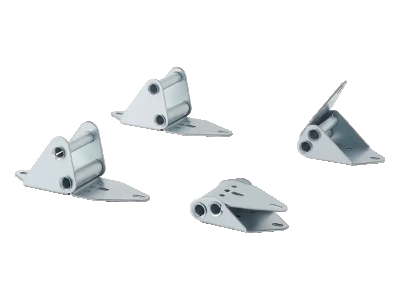 Charnières rivetées pour portes de garage